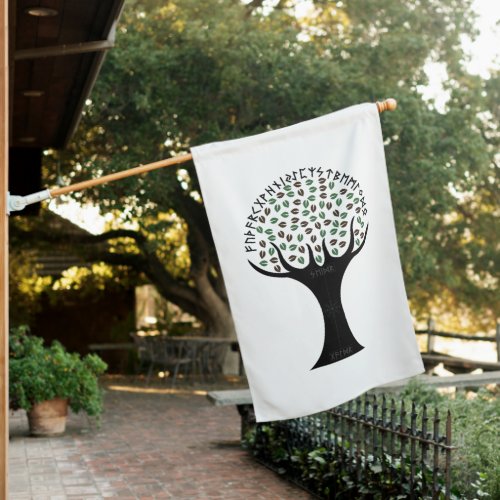 Runic Tree Flag