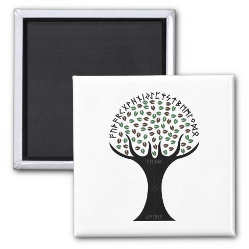 Runic Tree Magnets