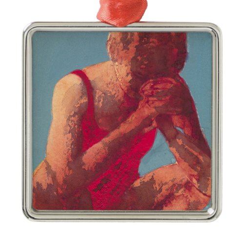 Runner 2011 metal ornament