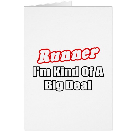 Runner...Big Deal Cards (Front)