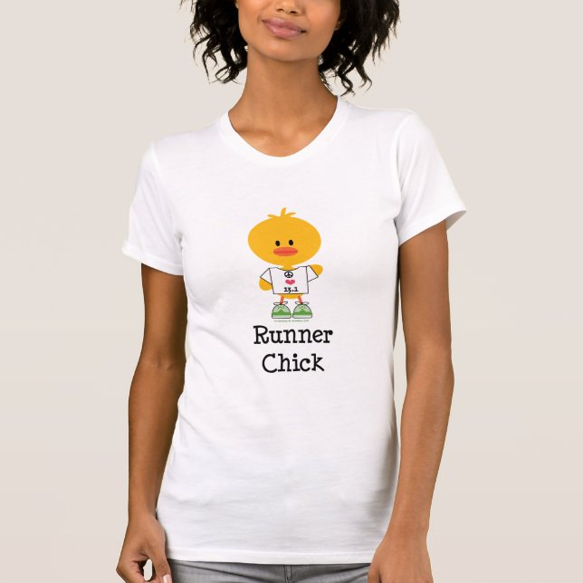 Runner Chick Half Marathon Shirt (Front)