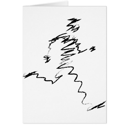 Runner cool illustration cards (Front)