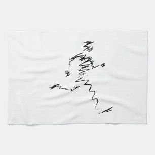 Runner cool illustration towel