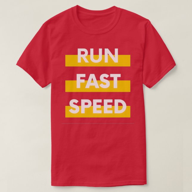 Runner Design T-Shirt (Design Front)