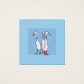 Runner ducks cute cartoon ducks (Front)