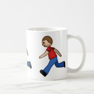 Runner Emoji Coffee Mug
