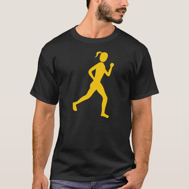 Runner (Female) - Amber T-Shirt (Front)
