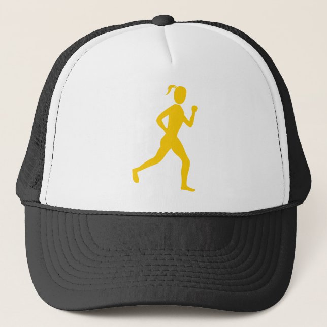 Runner (Female) - Amber Trucker Hat (Front)