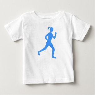 Runner (Female) - Baby Blue T-Shirt