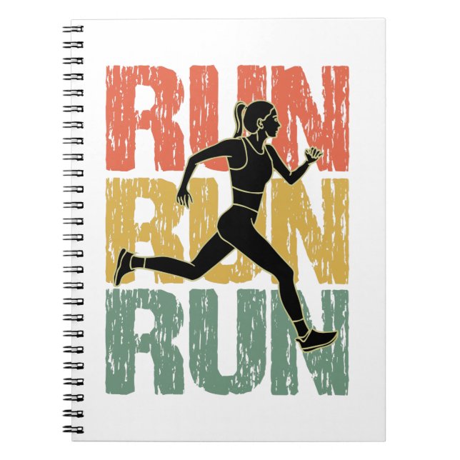 Runner Girl Notebook (Front)