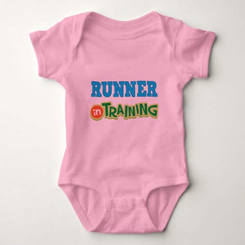 Runner In Training Future Baby Bodysuit