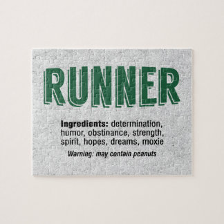 Runner Ingredients Jigsaw Puzzle