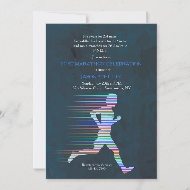 Runner Invitation (Front)