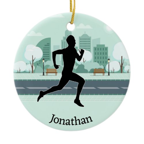 Runner Jogger Ornament