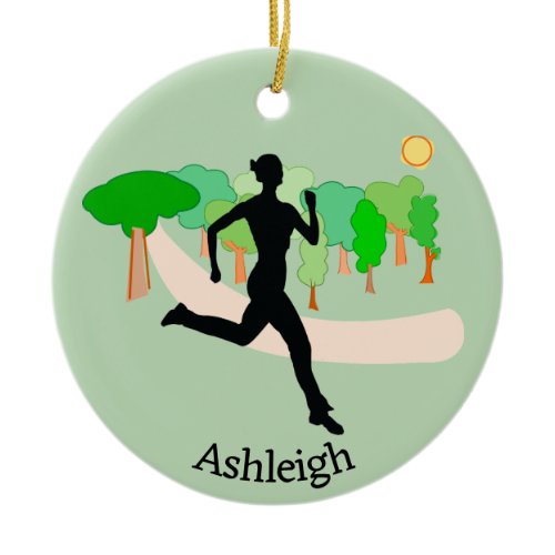 Runner Jogger Ornament