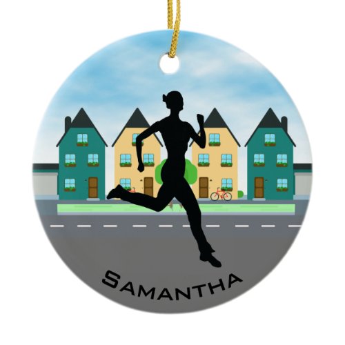 Runner Jogger Ornament