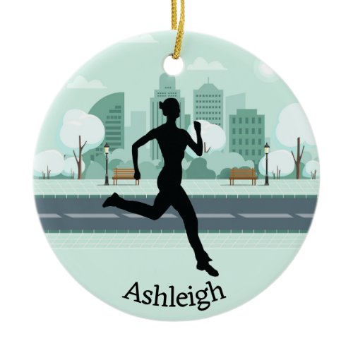Runner Jogger Ornament
