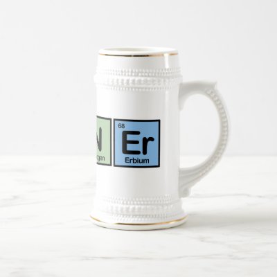 Runner made of Elements Beer Stein