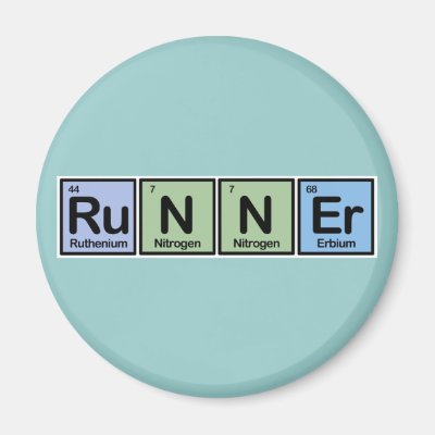 Runner made of Elements Magnet
