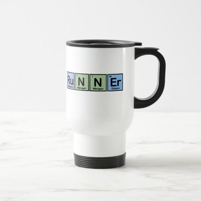 Runner made of Elements Travel Mug (Right)