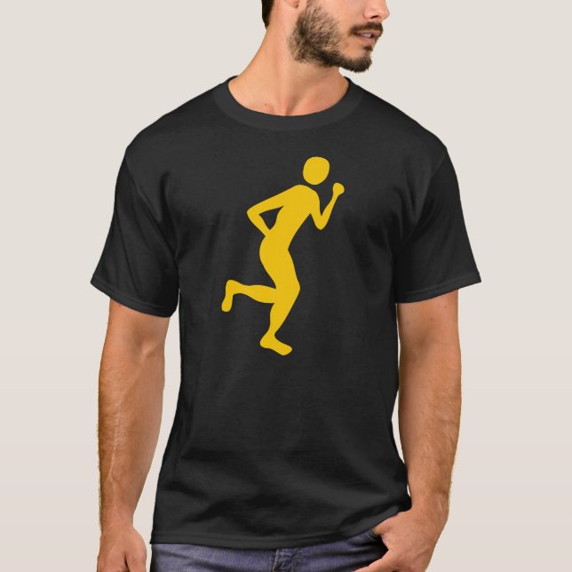 Runner (Male) - Amber T-Shirt (Front)