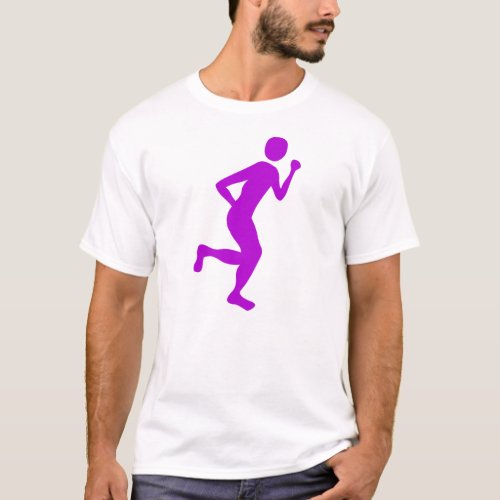 Runner Male _ Purple T_Shirt