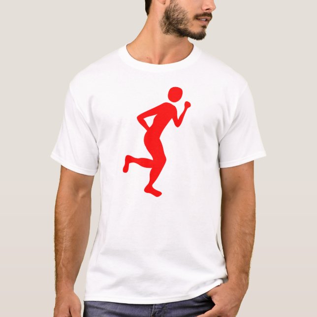 Runner (Male) - Red T-Shirt (Front)