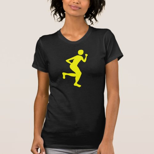 Runner Male _ Yellow T_Shirt