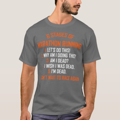 Runner Marathon Running Gift 8 T_Shirt