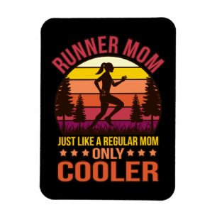 Runner Mom Definition Half Marathon Running Lover Magnet