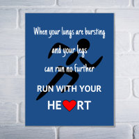 Runner motivational quote sport