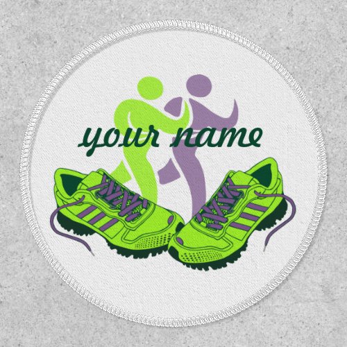 Runner Personalized Name Patch