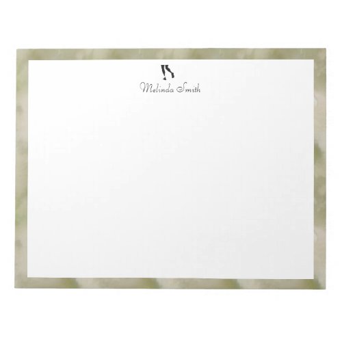 Runner Personalized Notepad
