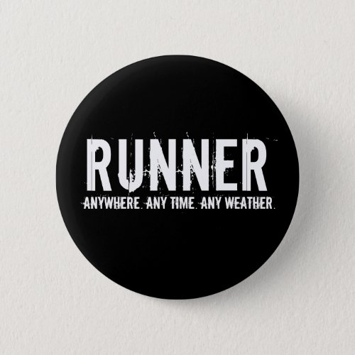 Runner Pinback Button