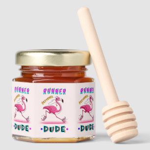 Runner Rhythmic Dude Honey Jar Favors