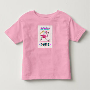 Runner Rhythmic Dude Toddler T-shirt