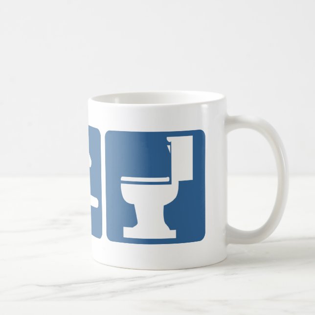 Runner-Runner Flush Coffee Mug (Right)