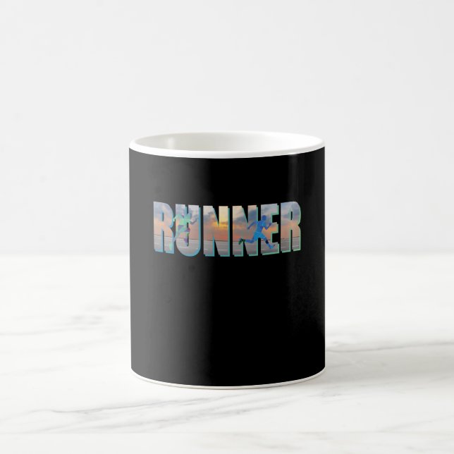 Runner Running Runner Coffee Mug (Center)