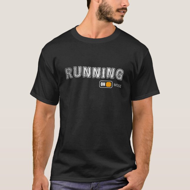 Runner Running  T-Shirt (Front)