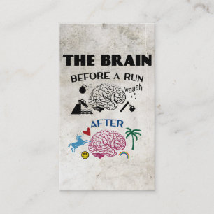 Runners Brain Business Card