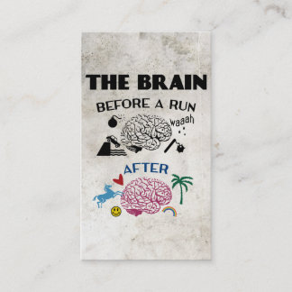 Runners Brain Business Card