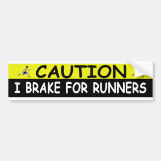 RUNNERS BUMPER STICKER