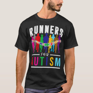 Runners For Autism Autism Awareness Run Race T-Shirt