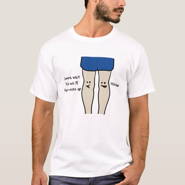 Runners Knees T-Shirt (Front)