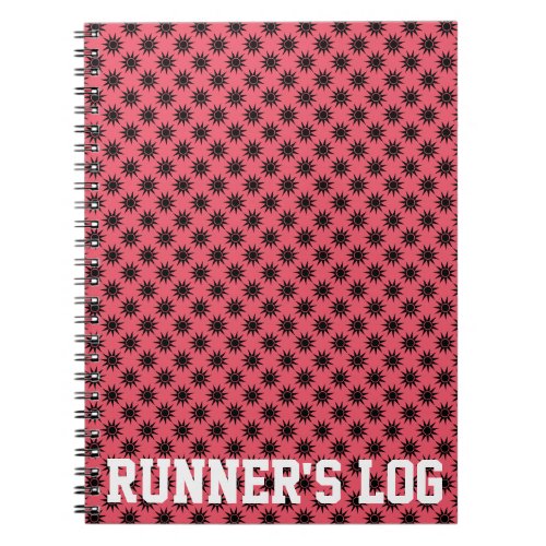 Runners Log Activity Notebook