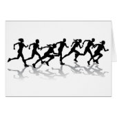 Runners racing (Front Horizontal)