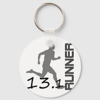 Runners Zone Half Marathon gifts and apparel Keychain