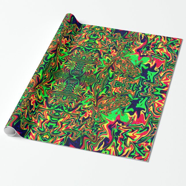 Runnin' Wild... Wrapping Paper (Unrolled)
