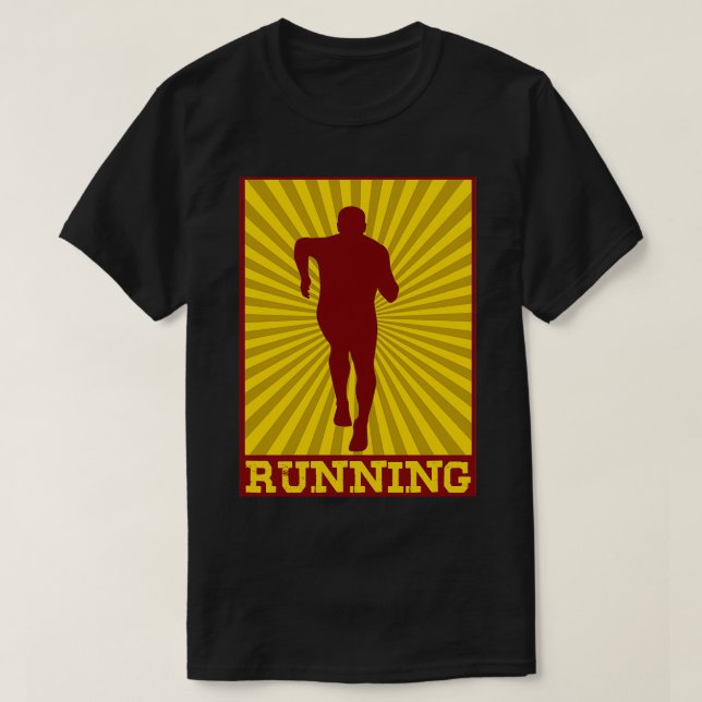 Running 45 T-Shirt (Design Front)