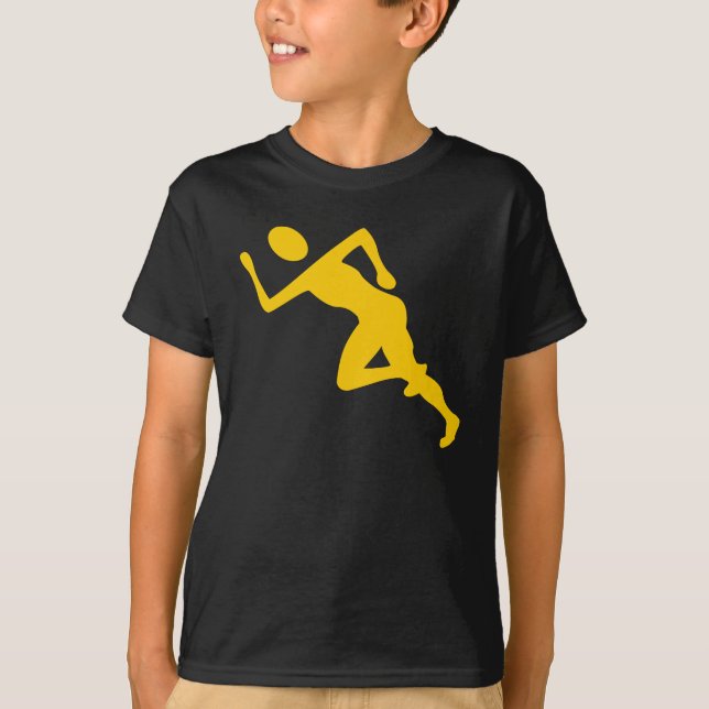 Running - Amber T-Shirt (Front)